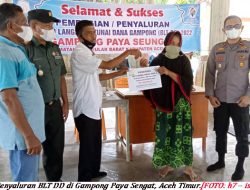 105 Warga Paya Sengat Terima BLT DD