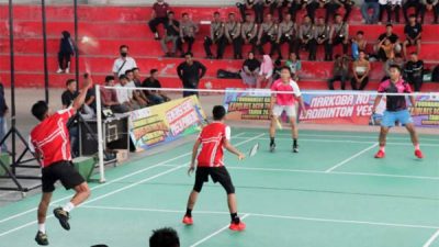 Empat PB Meriahkan Badminton Kapolres Aceh Timur Cup