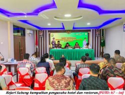 Kejari Sabang Kumpulkan Pengusaha Hotel dan Restoran