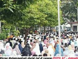 Sebagian Ummat Muslim di Aceh Telah Shalat Ied Hari Ini