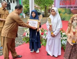 Putri Pucuk Geulumpang, Antarkan Nafisah Hidayatina Juara Bercerita se Aceh Besar