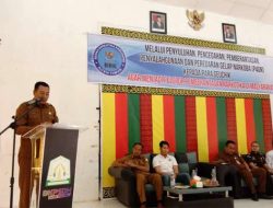 Kepala Desa di Aceh Timur Dibekali Tentang Bahaya Narkoba