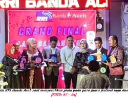 Bambang dan Ria Juara Festival Lagu Daerah RRI Banda Aceh