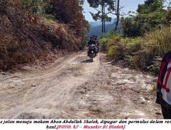 Peringati Haul Kazhi Nanggroe Aceh, Akses Jalan ke Gunung Peuceuk Dipermulus