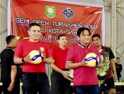 Semi Open Turnamen Voli Walikota Sabang Resmi Dimulai