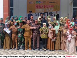 “Big Day Out” Kejari Langsa Sambut HBA dan HUT IAD