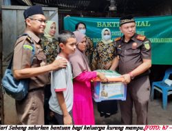 HBA ke 62, Kejari Sabang Gelar Baksos