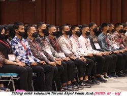 Ini Nama 10 Orang Anak Aceh yang Lulus Akpol 2022