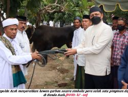 Sejumlah Dayah di Banda Aceh dapat Hewan Qurban dari Kapolda Aceh