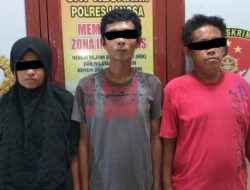 Pasutri Asal Langsa Diciduk Polisi