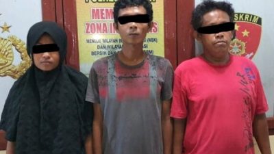 Pasutri Asal Langsa Diciduk Polisi