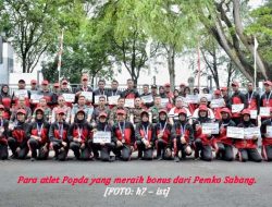 Para Atlet Popda Sabang Terima Bonus