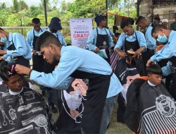 Anggota Barberman Serbu Dayah Rauhul Mudi