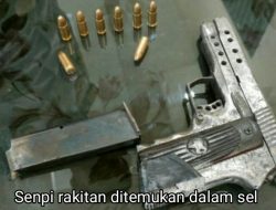 Petugas Lapas Idi Temukan Pistol Rakitan dalam Sel