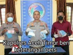 Polisi Ciduk Seorang Agen Sabu