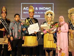 Teuku Zaqhlul Nafil Zuhri dan Irhamni Malika Agam Inong Aceh Besar