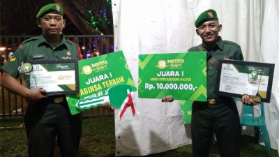 Personel Kodim Aceh Timur Sabet Juara pada Babinsa Award Kodam IM
