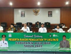 Pemkab Aceh Jaya Apresiasi Rakor TP UKS