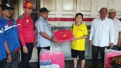 Korban Kebakaran dapat Bantuan Masa Panik