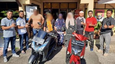 Kawanan IRT Penggelap Sepeda Motor Diringkus Polisi