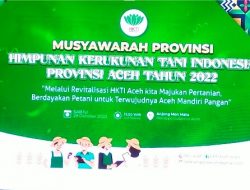 Dr Zulfri Terpilih Jadi Ketua HKTI Aceh