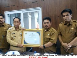 Aceh Jaya Raih Penghargaan Inagara Award