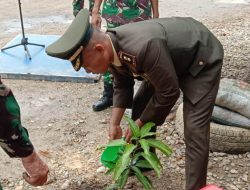 Dandim Aceh Timur Tanam Pohon di Dayah Tahfiz Quran Yapila