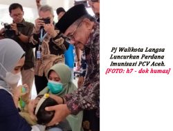 Dinkes Langsa Luncurkan Perdana Imunisasi PCV