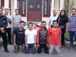 4 Preman Pungli Supir Antar Provinsi Diringkus