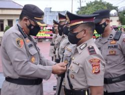 Polres Langsa Ganti Dua Kasat dan Kapolsek