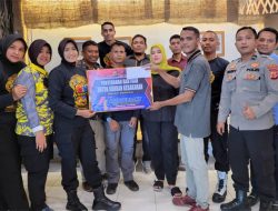 Anniversary 4, Resimen Wira Satria Wicaksana Polda Aceh Salurkan Bansos