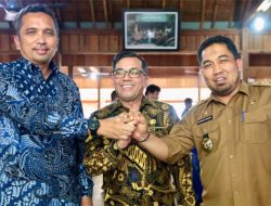 Tiga Pj Bupati/Walikota di Aceh Berkumpul