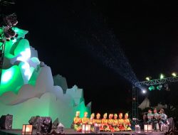 Syahdu, Gerimis Iringi Malam Terakhir Pekan Tari Gunongan