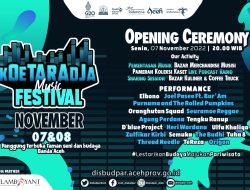 Malam Ini, Koetaradja Music Festival Digelar di Taman Budaya