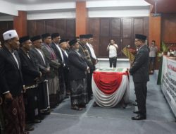 Pengurus MPU Aceh Jaya Masa Bakti 2022-2027 Dilantik