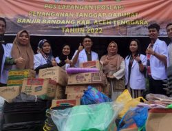 Dinkes Aceh Tenggara Peduli Korban Banjir