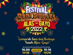Festival Seni Budaya Etnis Alas – Gayo Digelar di Banda Aceh