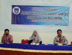 DPMG Langsa Sosialisasikan Perwal No 7 2022