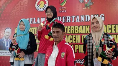 Banda Aceh Juara Umum Catur PORA Pidie