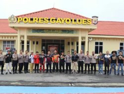 Kapolres Lepas Rider Gayo Lues Trail Adventure