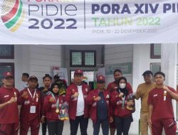 Mutia Putri Sumbang Emas Perdana Aceh Timur di PORA Pidie