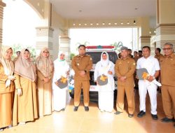 Tigas Puskesmas di Aceh Besar dapat Ambulan