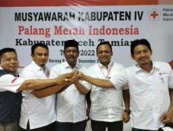 Asrizal H Asnawi Pimpin PMI Aceh Tamiang