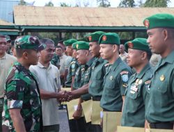 Sembilan Personel Kodim Aceh Timur Pindah Tugas