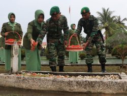 Peringati Hari Juang Kartika, Kodim Aceh Timur Ziarah ke TMP