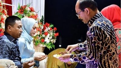 Kapolres Aceh Tamiang yang Baru di Peusijuek