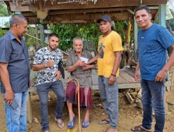 Abdullah Puteh Bantu Korban Banjir Alue Sijuek