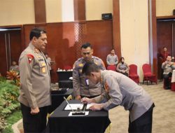 Satker Polda Aceh Tandatanganan Pakta Integritas