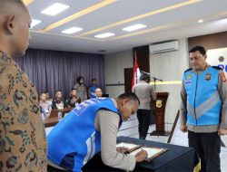 SIPSS 2023 Polda Aceh Lakukan Pakta Integritas