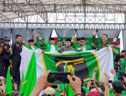 Semarak, Puncak Harlah PPP ke 50 di Cilegon